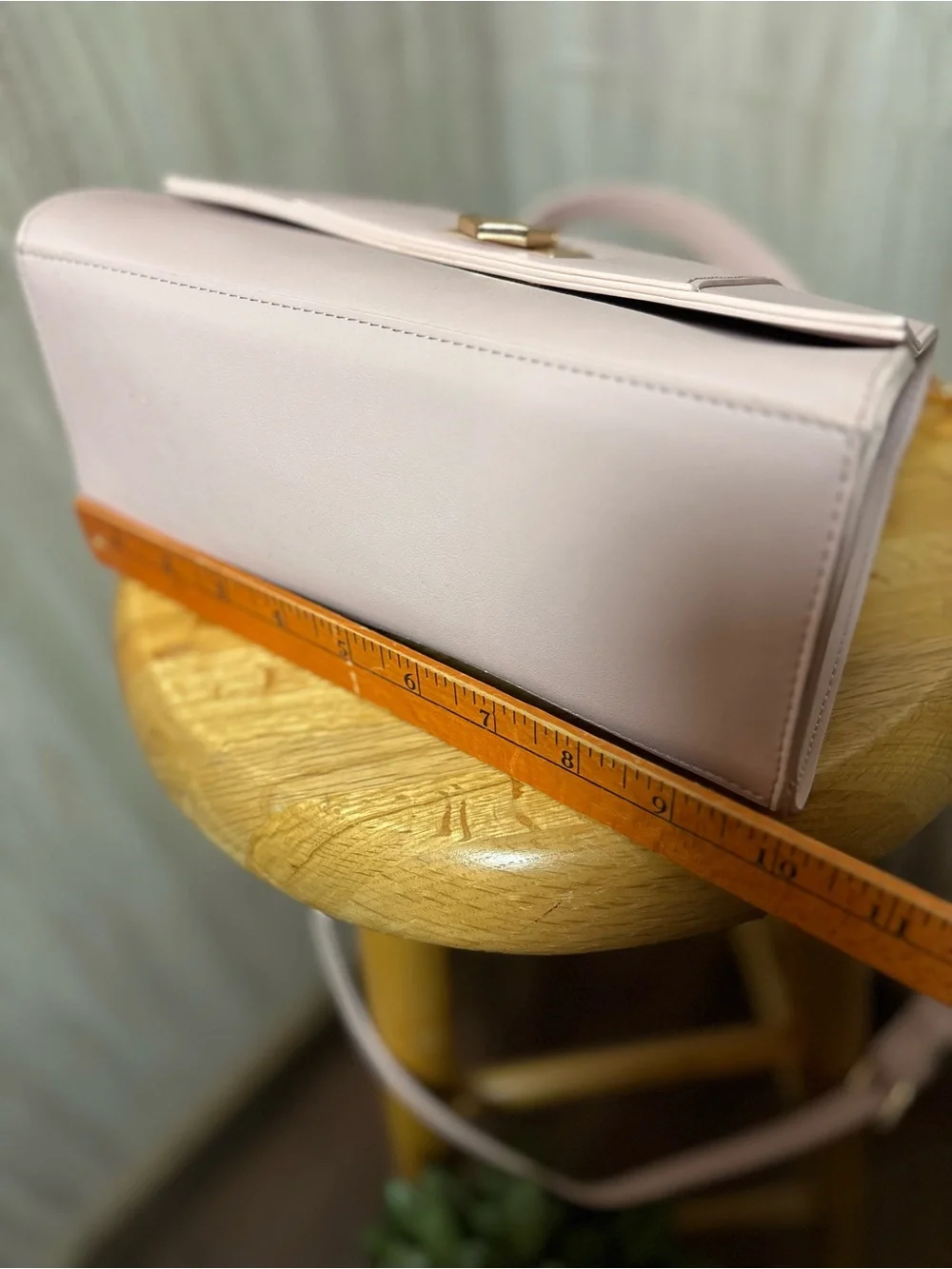 ALDO Light Pink Structured Charm Handbag Excellent Condition - Picture 13 of 14
